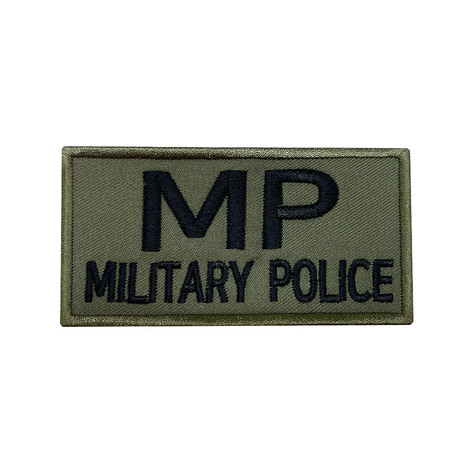 군인패치 / MP miltary police 국방 10X5 컴뱃 K004