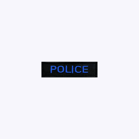 경찰 패치 / POLICE 검정+파랑 BU72